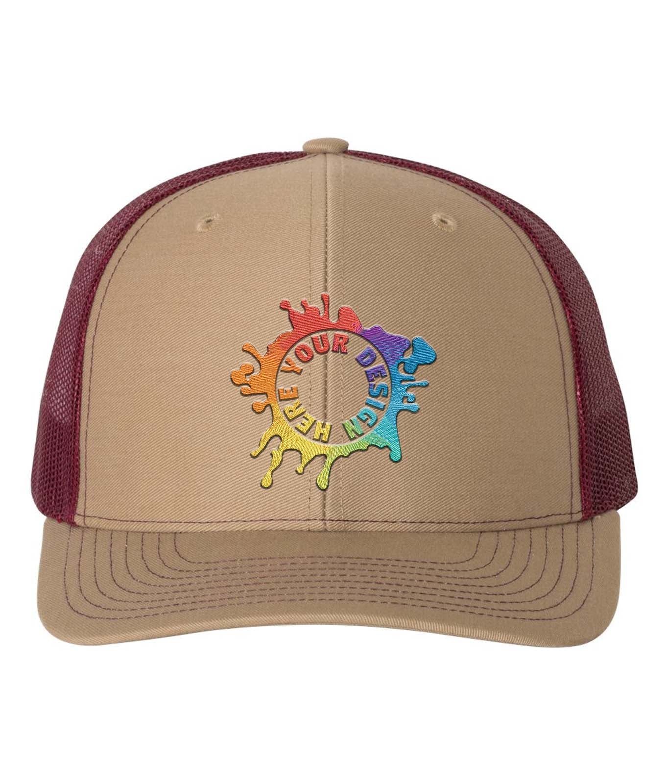 Richardson 112 Adjustable Snapback Trucker Cap Embroidery - Mato & Hash