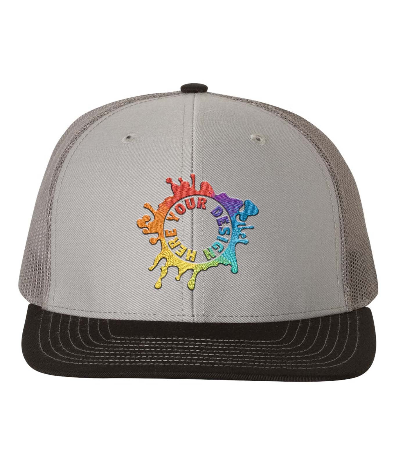 Richardson 112 Adjustable Snapback Trucker Cap Embroidery - Mato & Hash