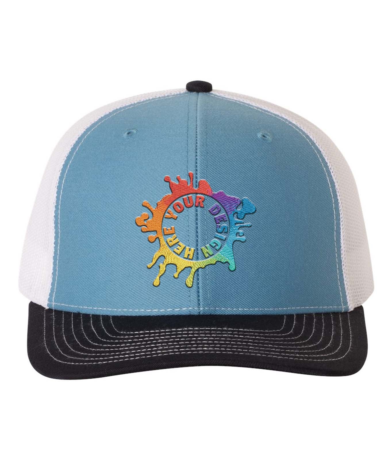 Richardson 112 Adjustable Snapback Trucker Cap Embroidery - Mato & Hash