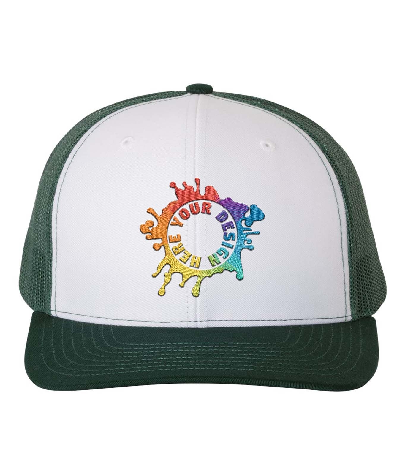 Richardson 112 Adjustable Snapback Trucker Cap Embroidery - Mato & Hash