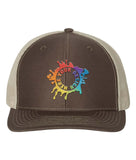 Richardson 112 Adjustable Snapback Trucker Cap Embroidery - Mato & Hash