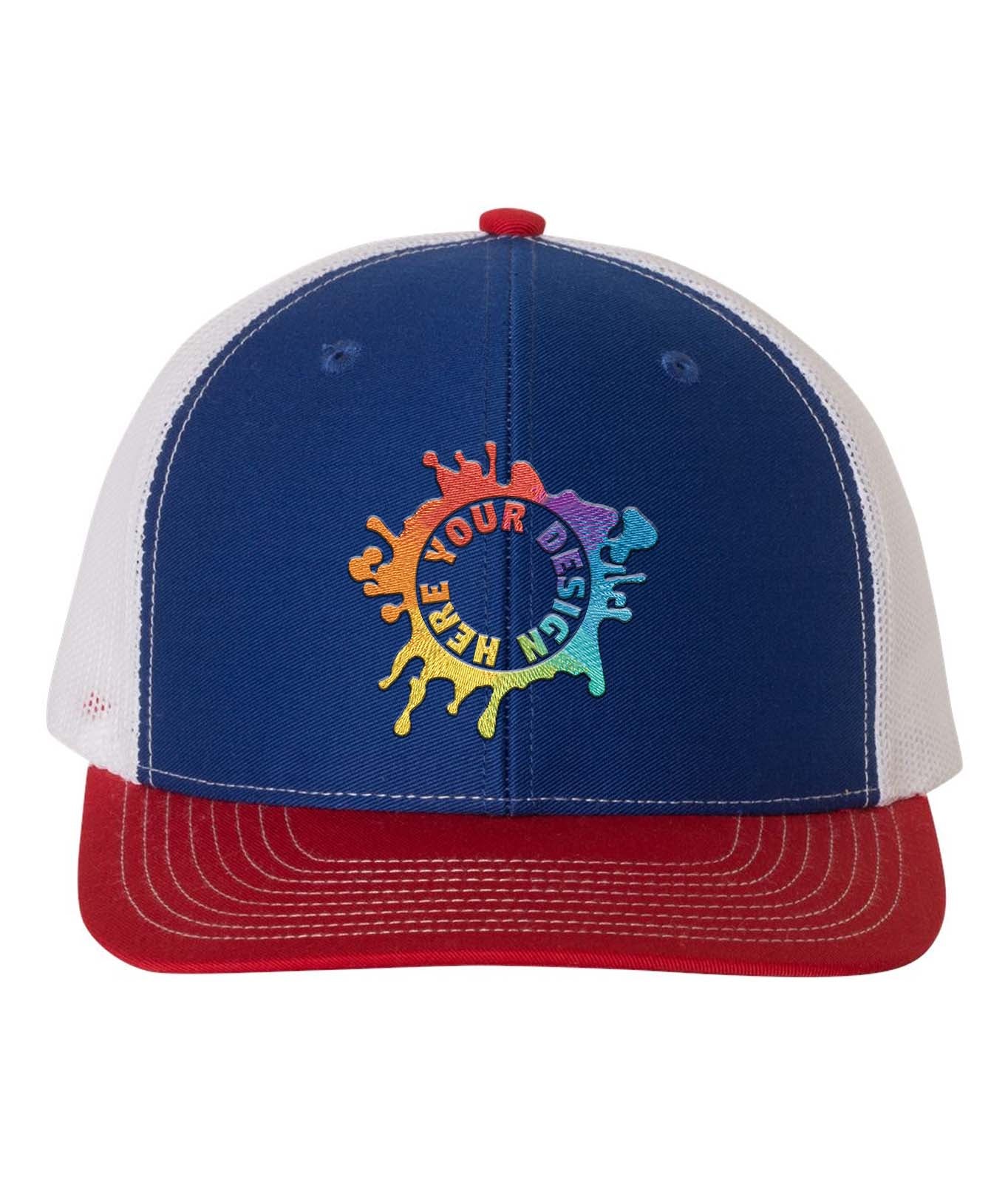 Richardson 112 Adjustable Snapback Trucker Cap Embroidery - Mato & Hash