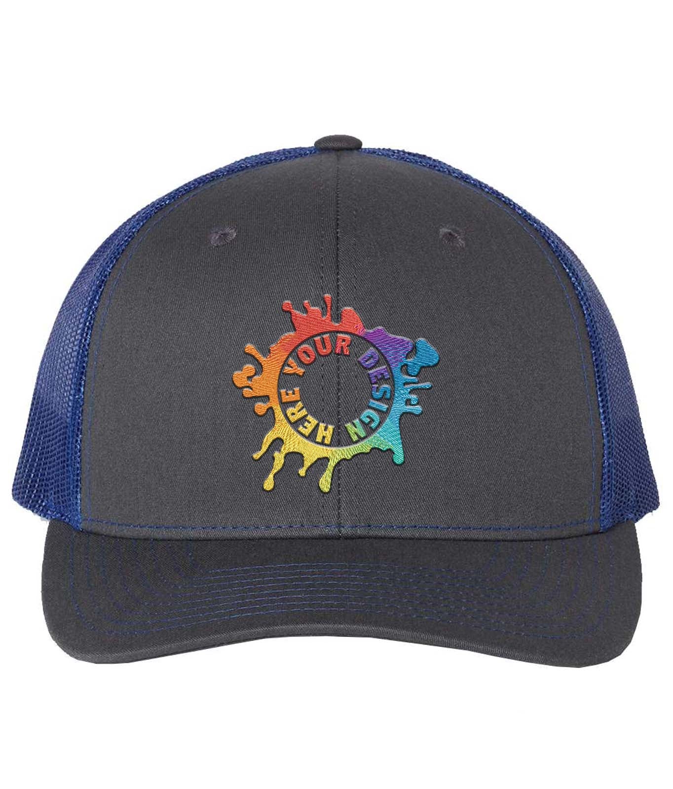 Richardson 112 Adjustable Snapback Trucker Cap Embroidery - Mato & Hash