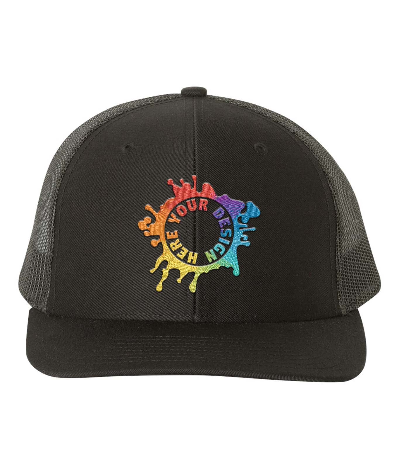 Richardson 112 Adjustable Snapback Trucker Cap Embroidery - Mato & Hash
