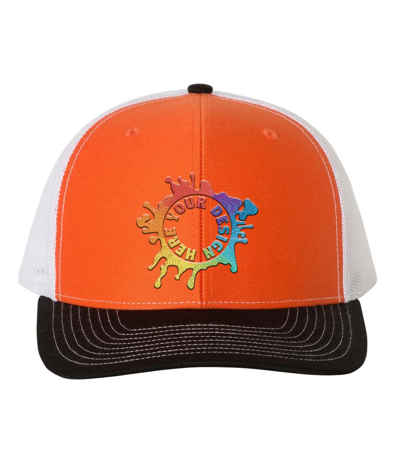 Richardson 112 Adjustable Snapback Trucker Cap Embroidery - Mato & Hash