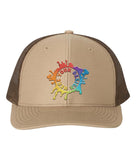 Richardson 112 Adjustable Snapback Trucker Cap Embroidery - Mato & Hash