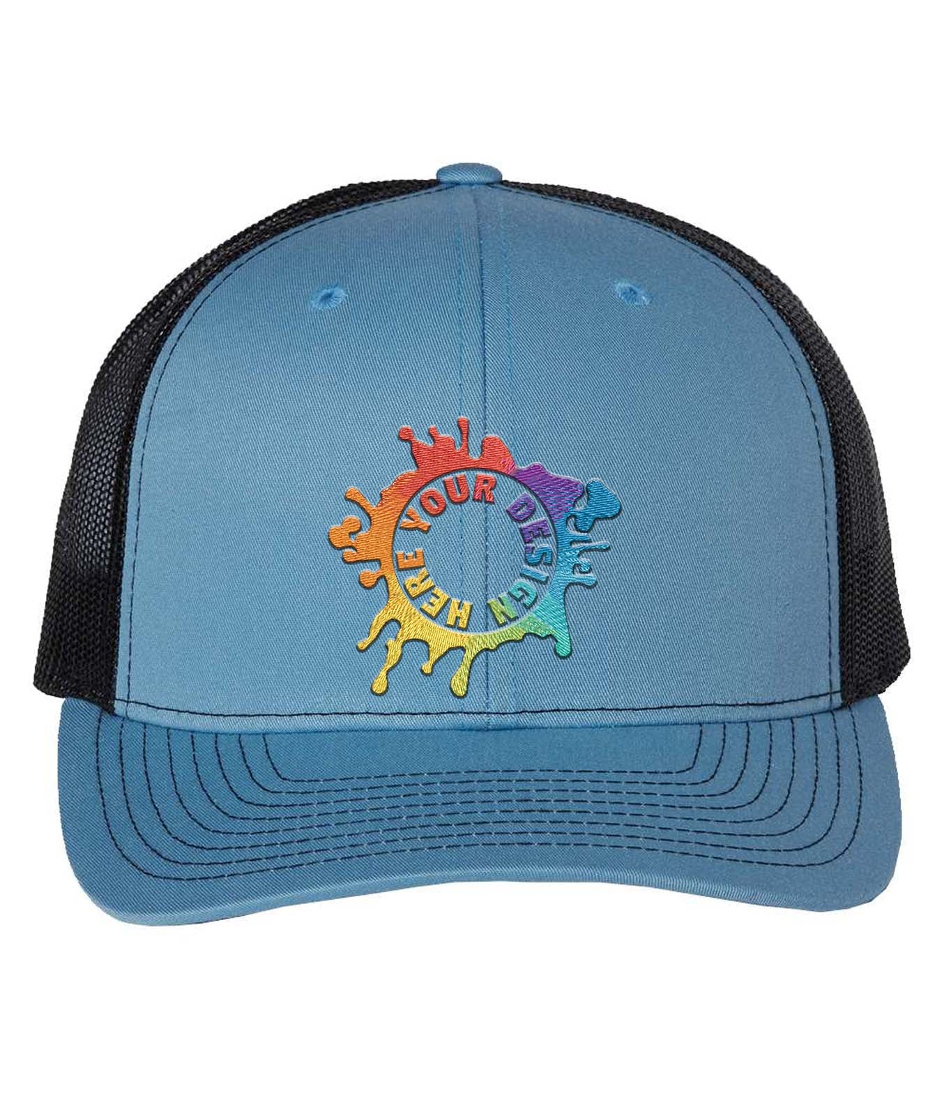 Richardson 112 Adjustable Snapback Trucker Cap Embroidery - Mato & Hash