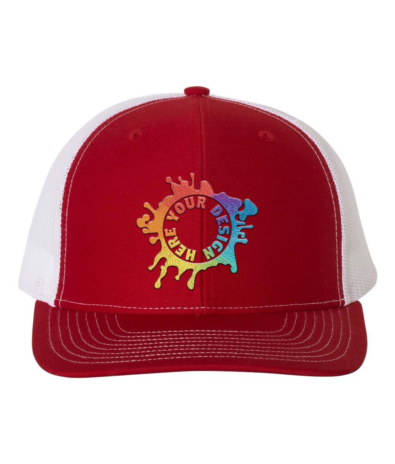 Richardson 112 Adjustable Snapback Trucker Cap Embroidery - Mato & Hash