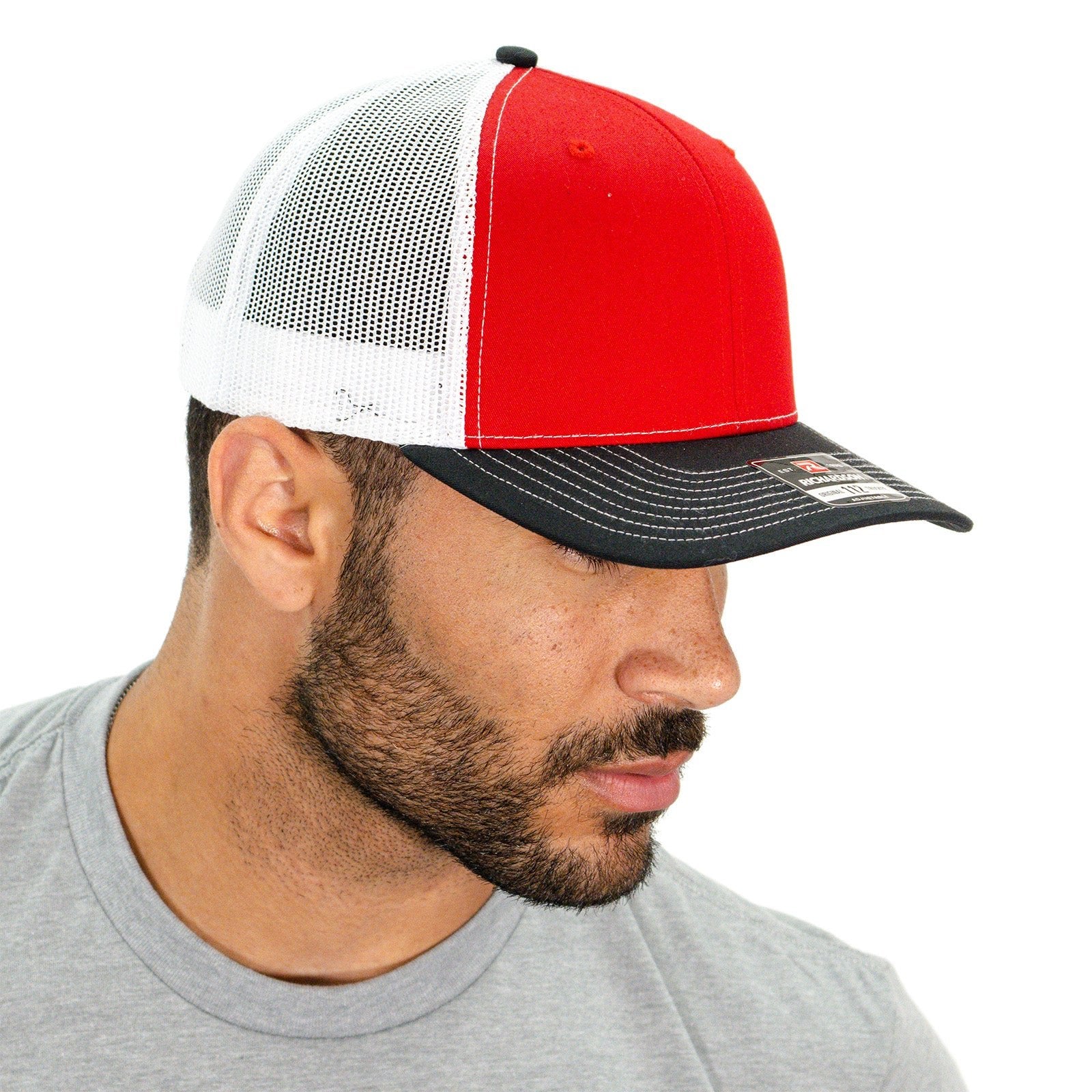 Richardson 112 Adjustable Snapback Trucker Cap Embroidery - Mato & Hash