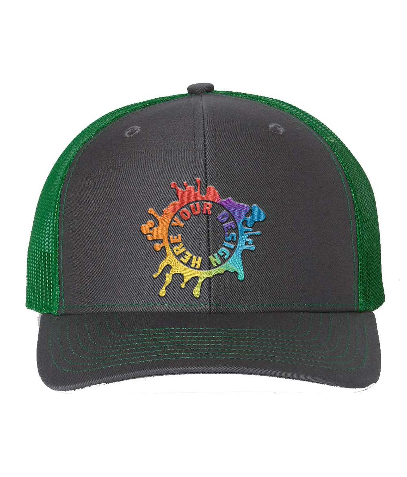 Richardson 112 Adjustable Snapback Trucker Cap Embroidery - Mato & Hash