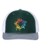 Richardson 112 Adjustable Snapback Trucker Cap Embroidery - Mato & Hash