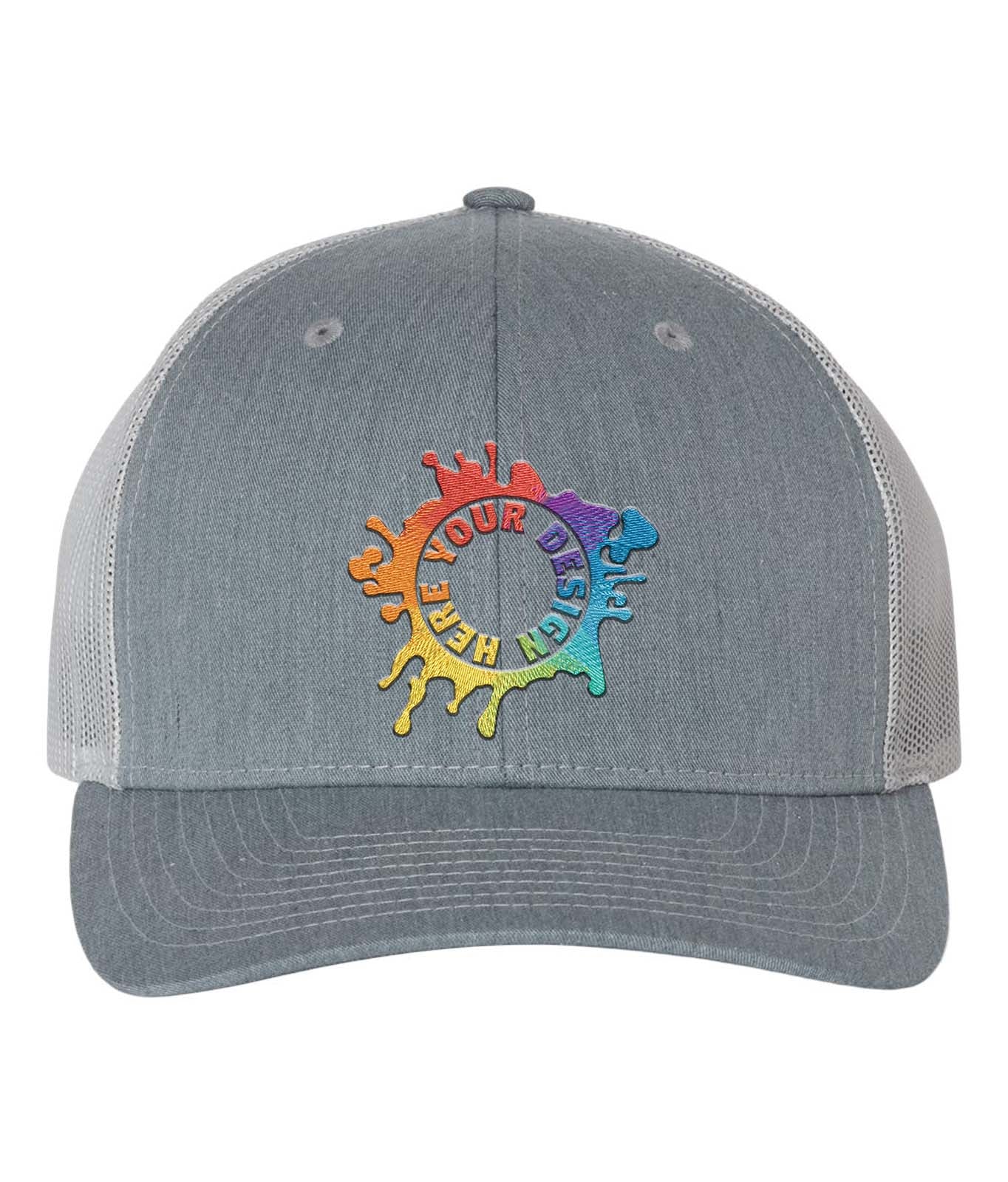 Richardson 112 Adjustable Snapback Trucker Cap Embroidery - Mato & Hash