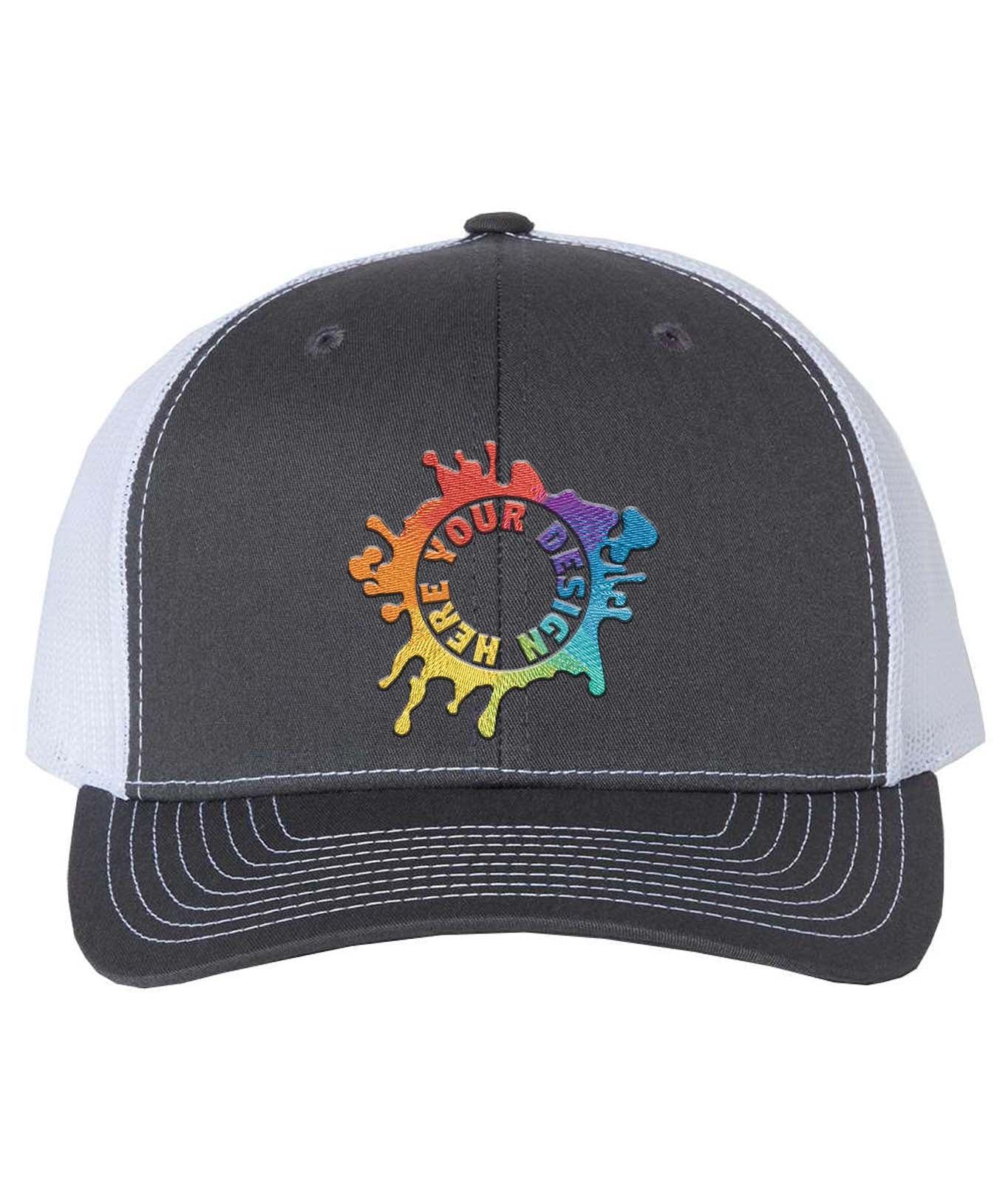 Richardson 112 Adjustable Snapback Trucker Cap Embroidery - Mato & Hash