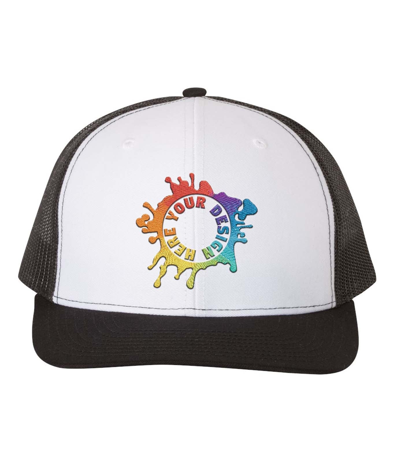 Richardson 112 Adjustable Snapback Trucker Cap Embroidery - Mato & Hash