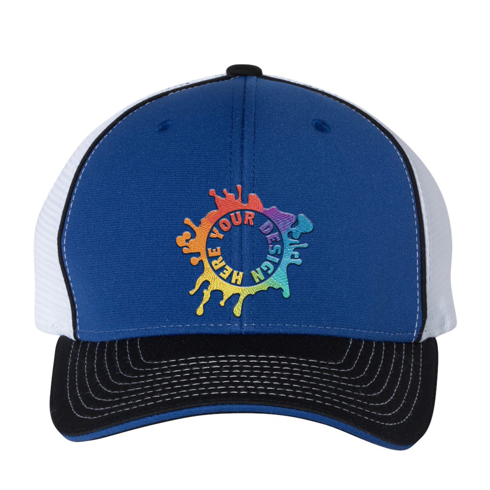 Richardson Fitted Pulse Sportmesh with R-Flex Cap Embroidery - Mato & Hash