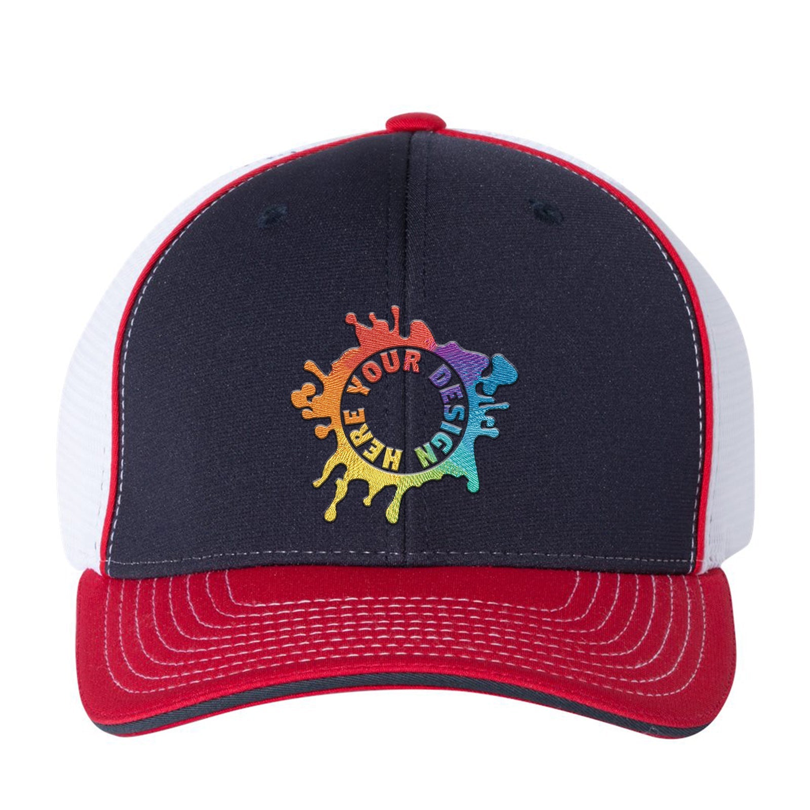 Richardson Fitted Pulse Sportmesh with R-Flex Cap Embroidery - Mato & Hash