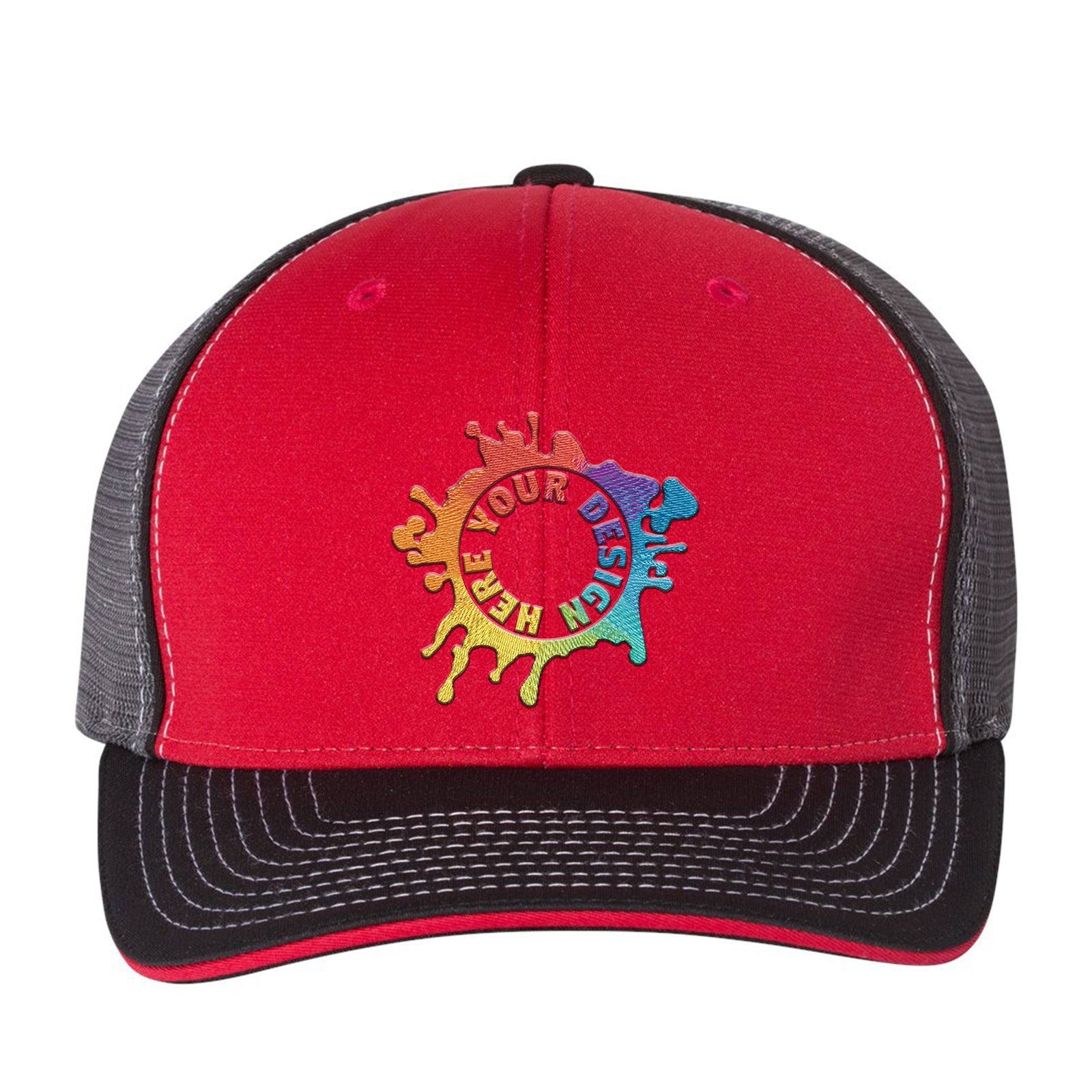 Richardson Fitted Pulse Sportmesh with R-Flex Cap Embroidery - Mato & Hash