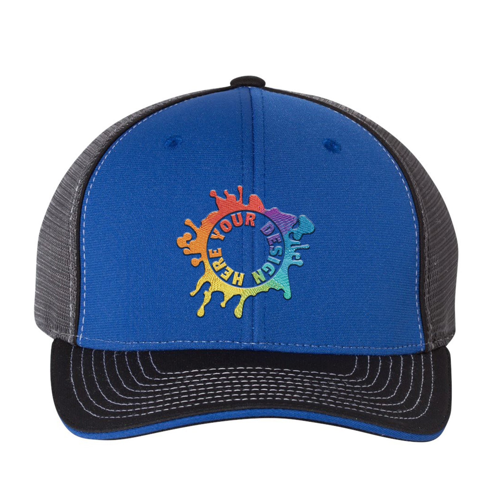 Richardson Fitted Pulse Sportmesh with R-Flex Cap Embroidery - Mato & Hash