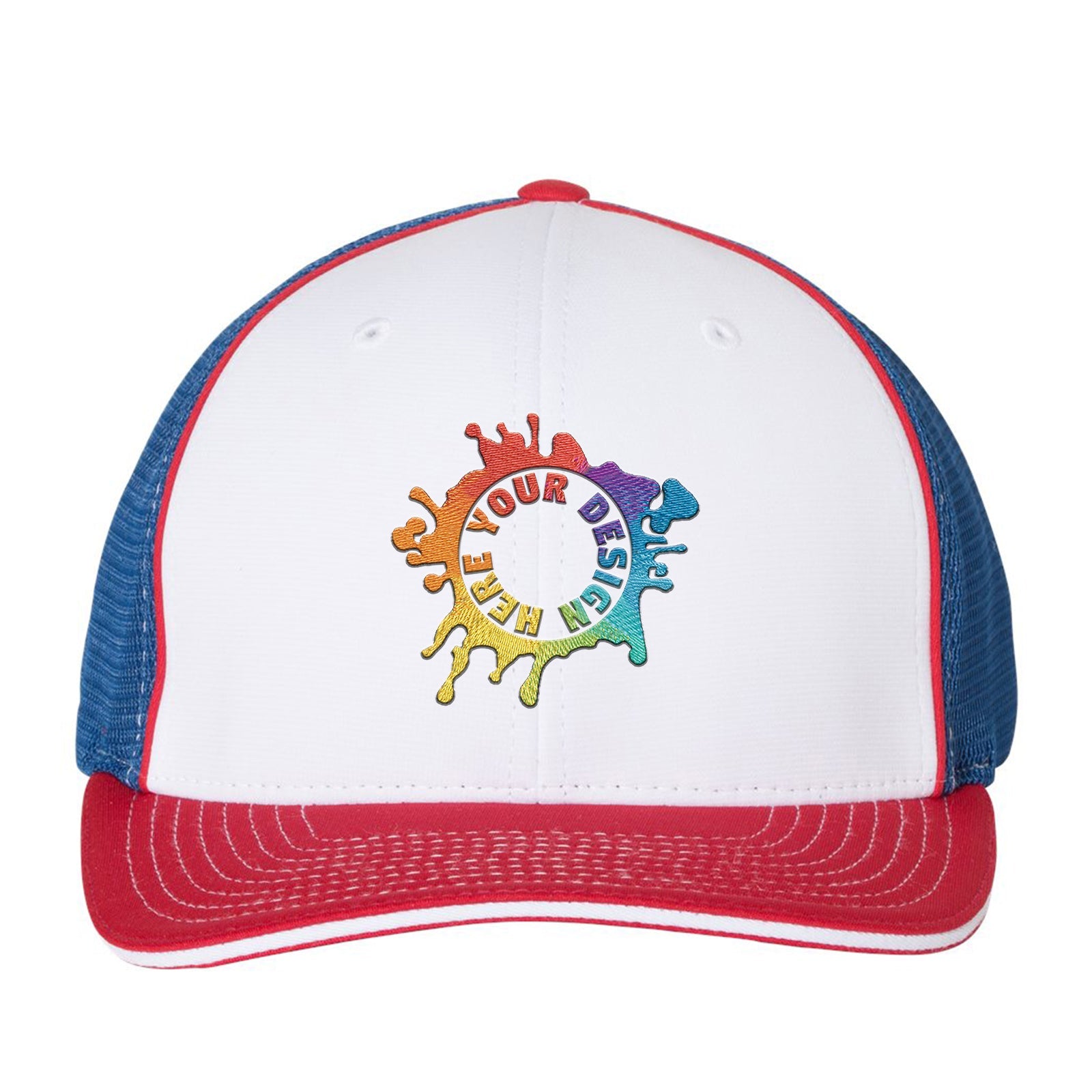 Richardson Fitted Pulse Sportmesh with R-Flex Cap Embroidery - Mato & Hash