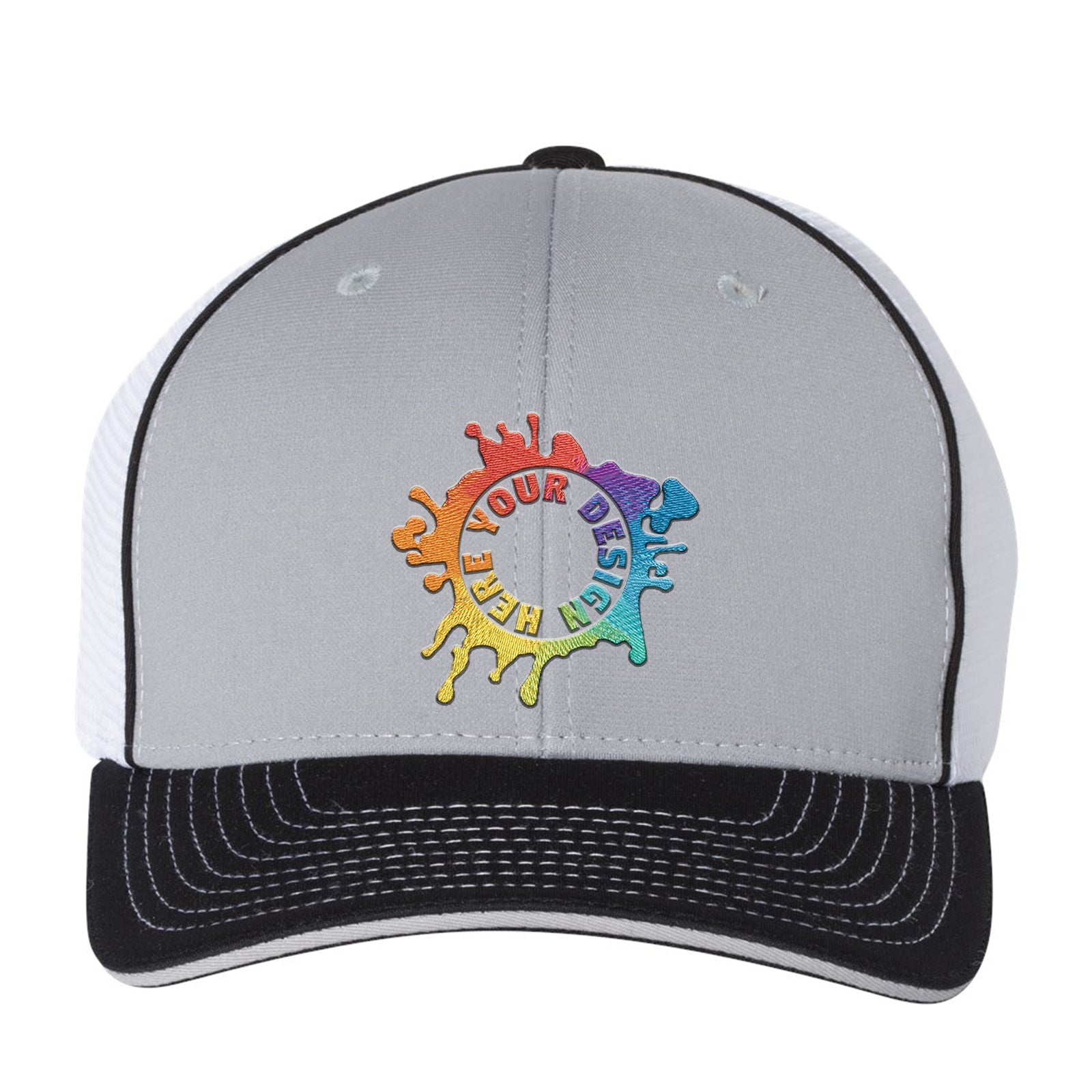 Richardson Fitted Pulse Sportmesh with R-Flex Cap Embroidery - Mato & Hash