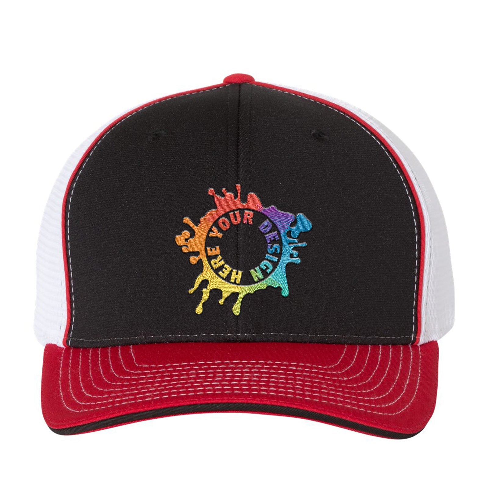 Richardson Fitted Pulse Sportmesh with R-Flex Cap Embroidery - Mato & Hash