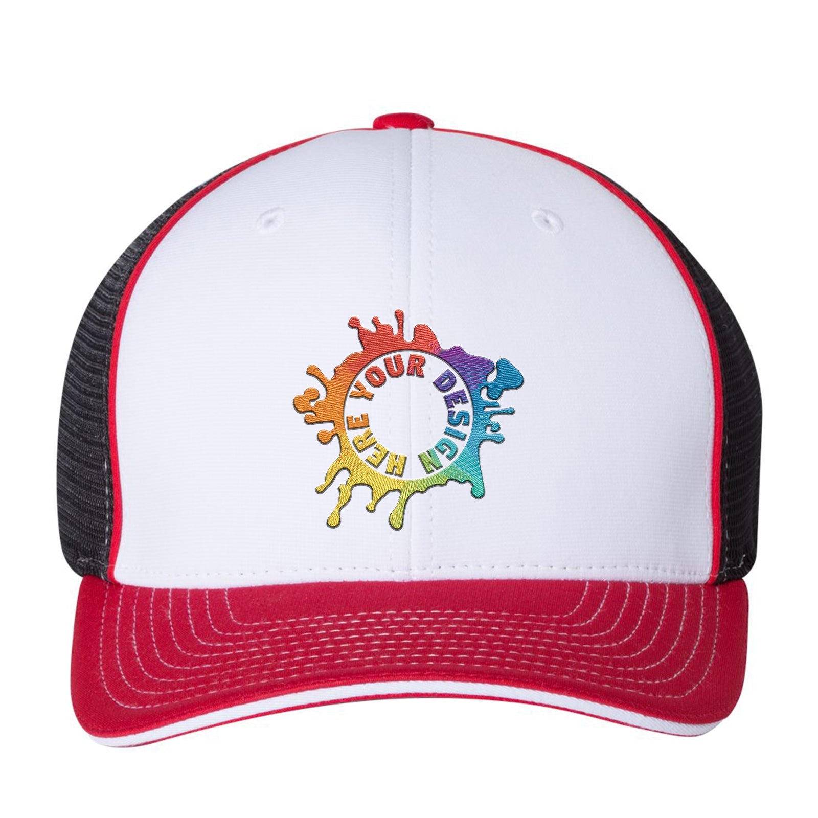 Richardson Fitted Pulse Sportmesh with R-Flex Cap Embroidery - Mato & Hash