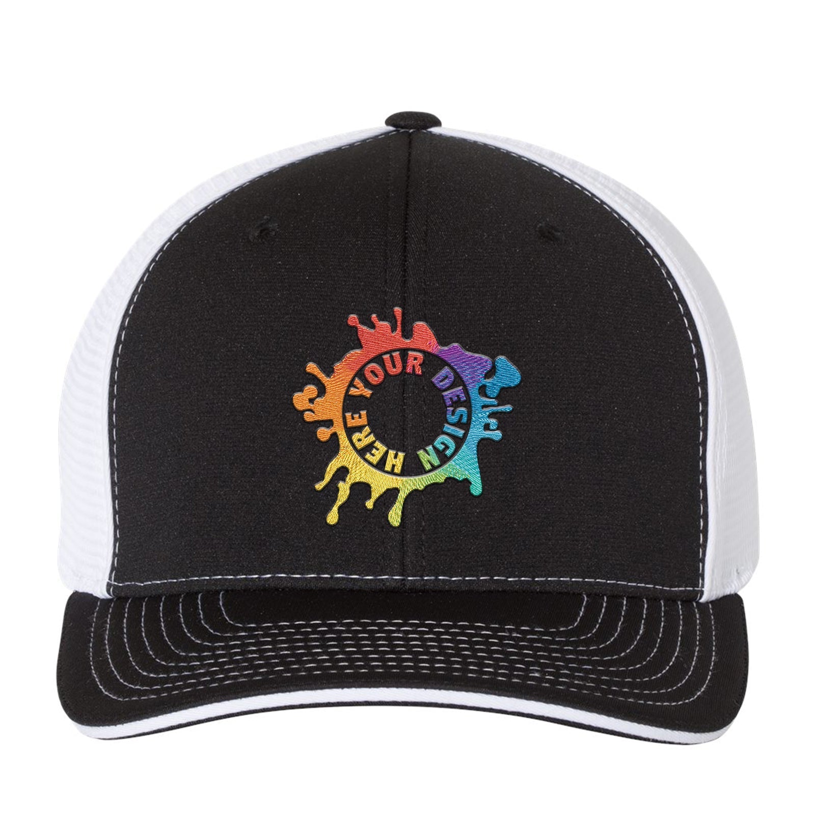 Richardson Fitted Pulse Sportmesh with R-Flex Cap Embroidery - Mato & Hash