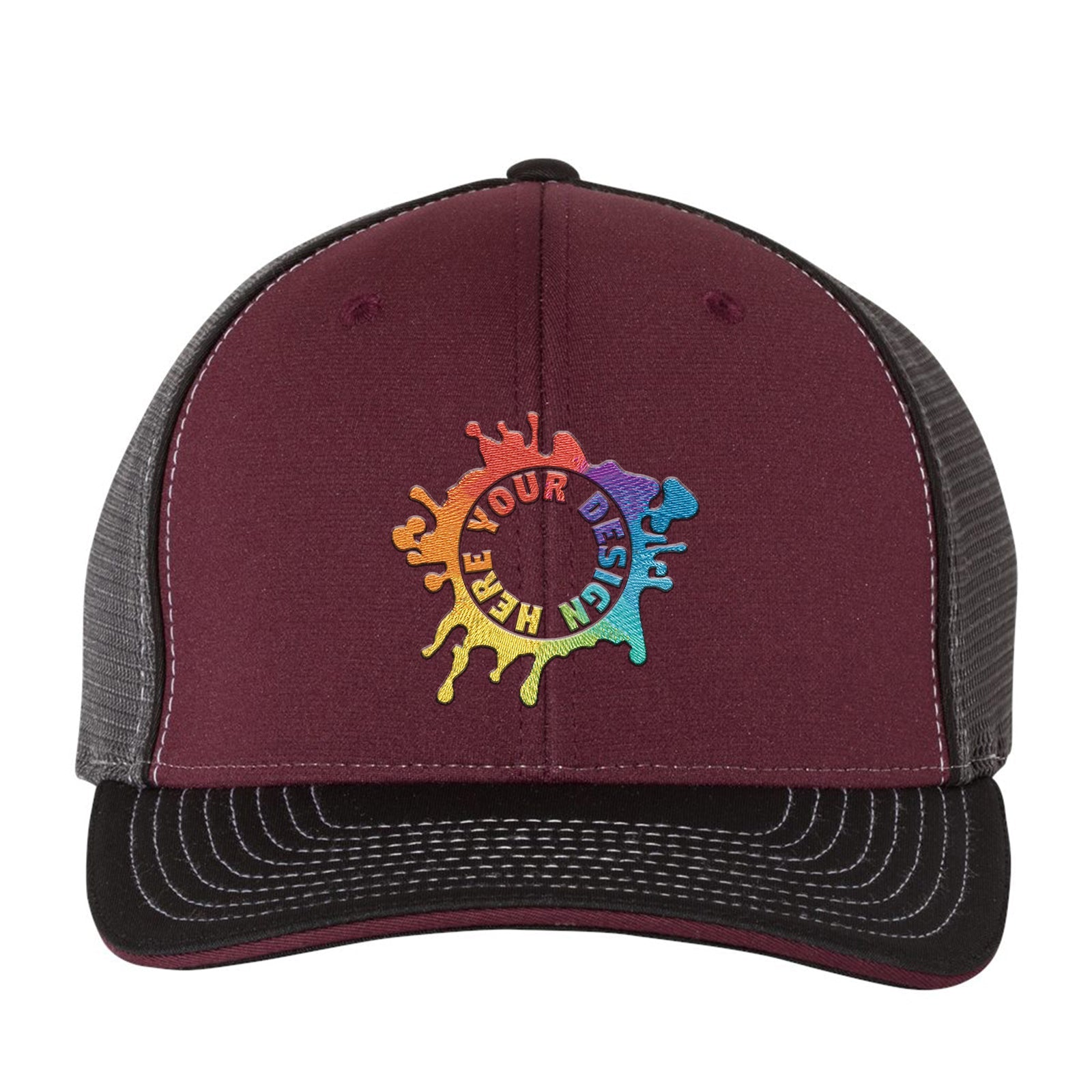 Richardson Fitted Pulse Sportmesh with R-Flex Cap Embroidery - Mato & Hash