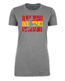 Spain Soccer Pride Womens T Shirts