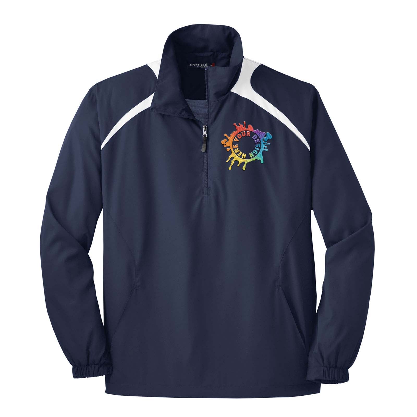 Sport-Tek® 1/2-Zip Wind Shirt Embroidery - Mato & Hash