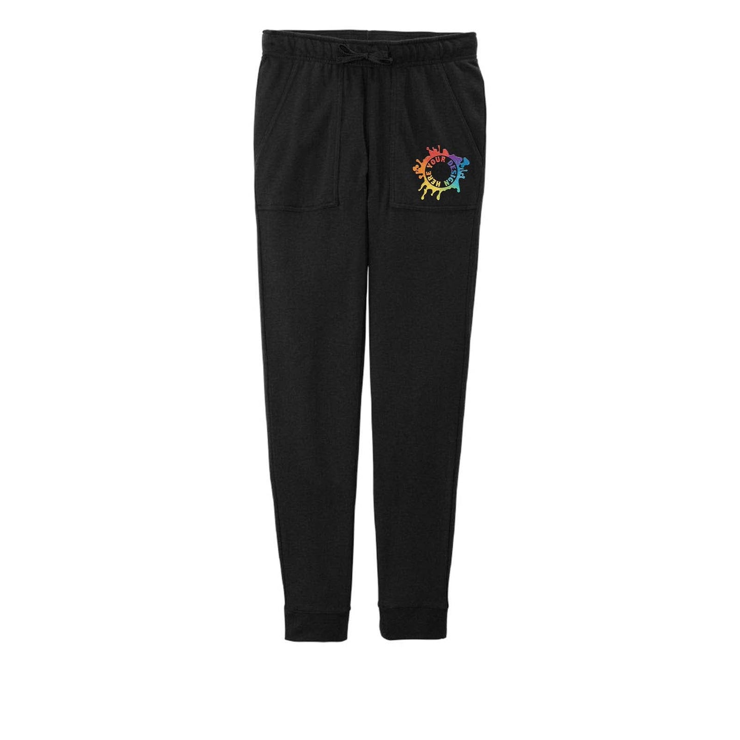 Sport-Tek ® Ladies PosiCharge ® Tri-Blend Wicking Fleece Jogger Embroidery - Mato & Hash