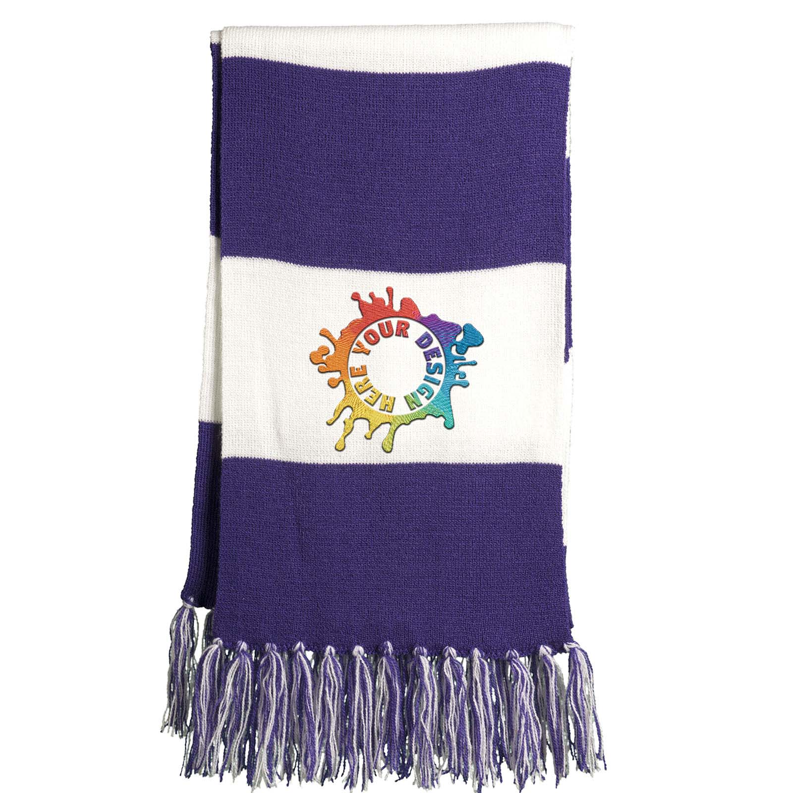 Sport-Tek® Spectator Scarf Embroidery - Mato & Hash