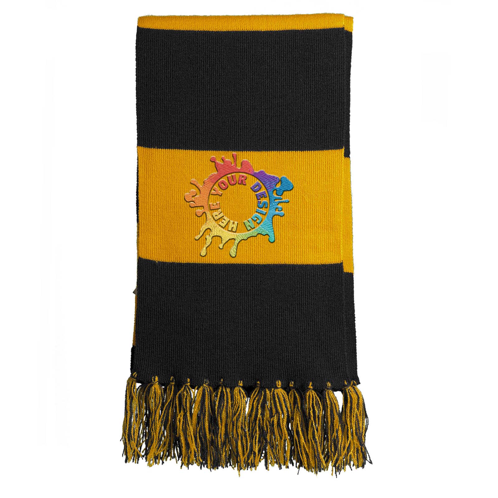 Sport-Tek® Spectator Scarf Embroidery - Mato & Hash