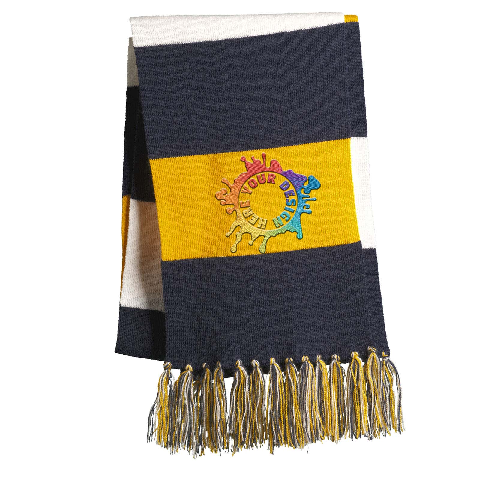 Sport-Tek® Spectator Scarf Embroidery - Mato & Hash