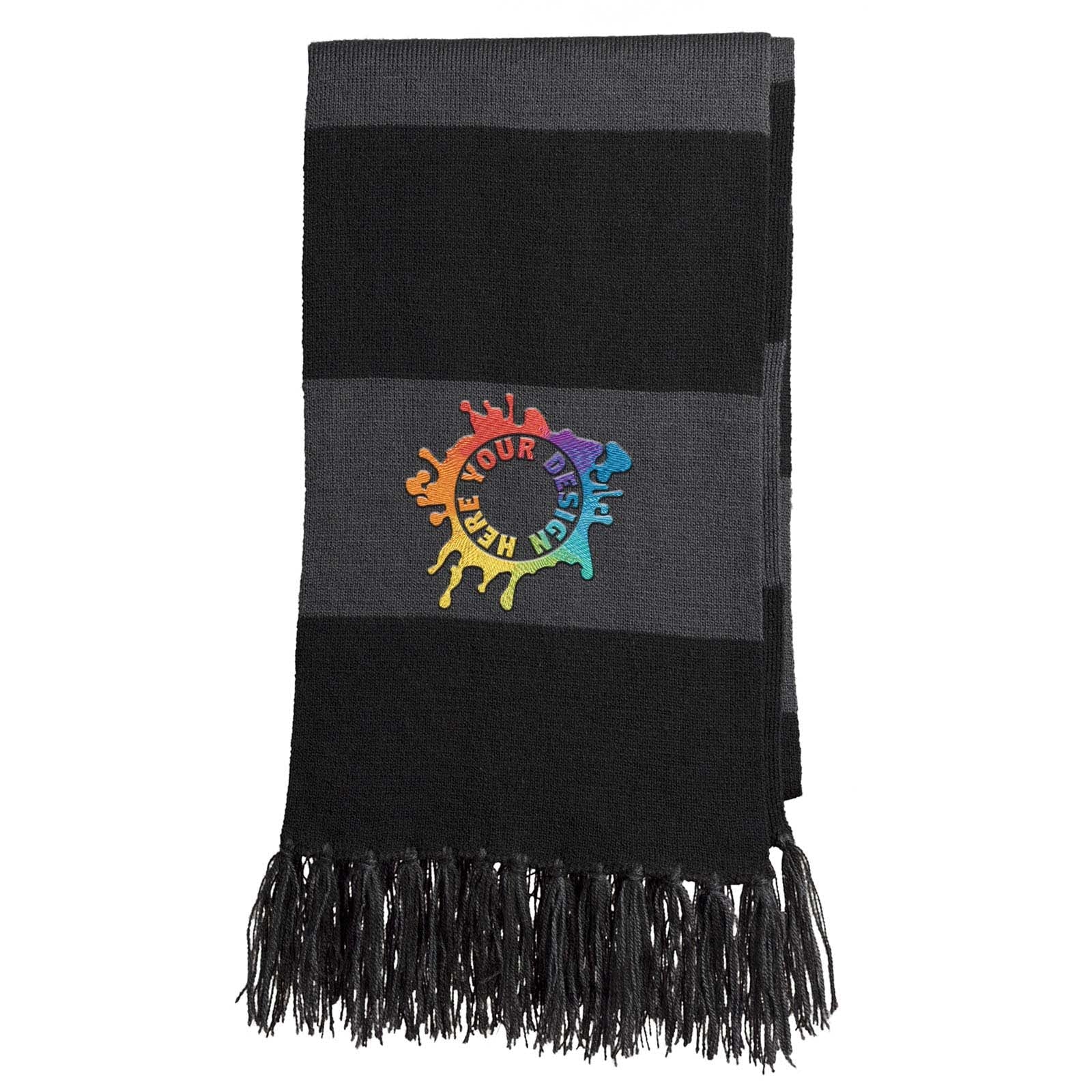 Sport-Tek® Spectator Scarf Embroidery - Mato & Hash