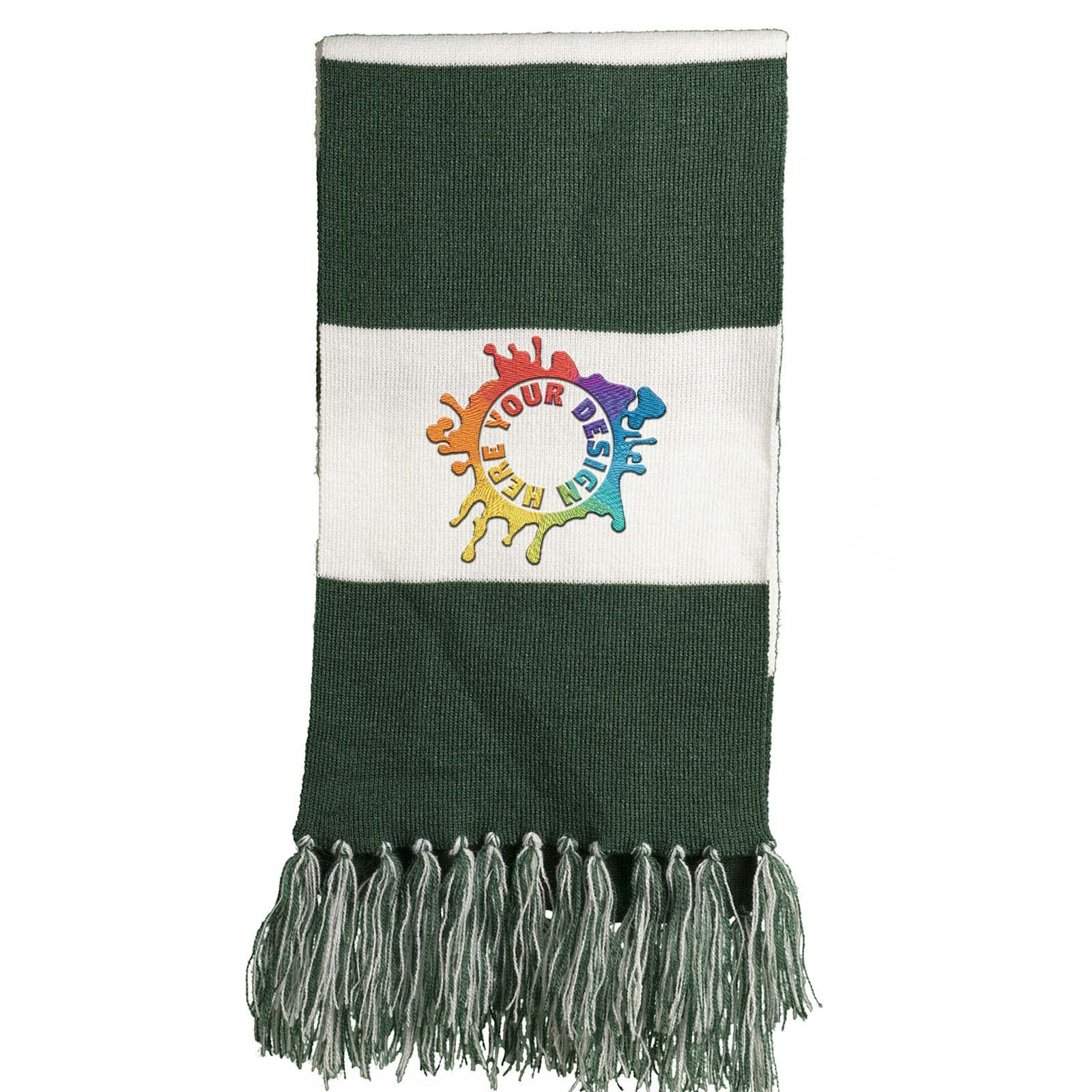 Sport-Tek® Spectator Scarf Embroidery - Mato & Hash