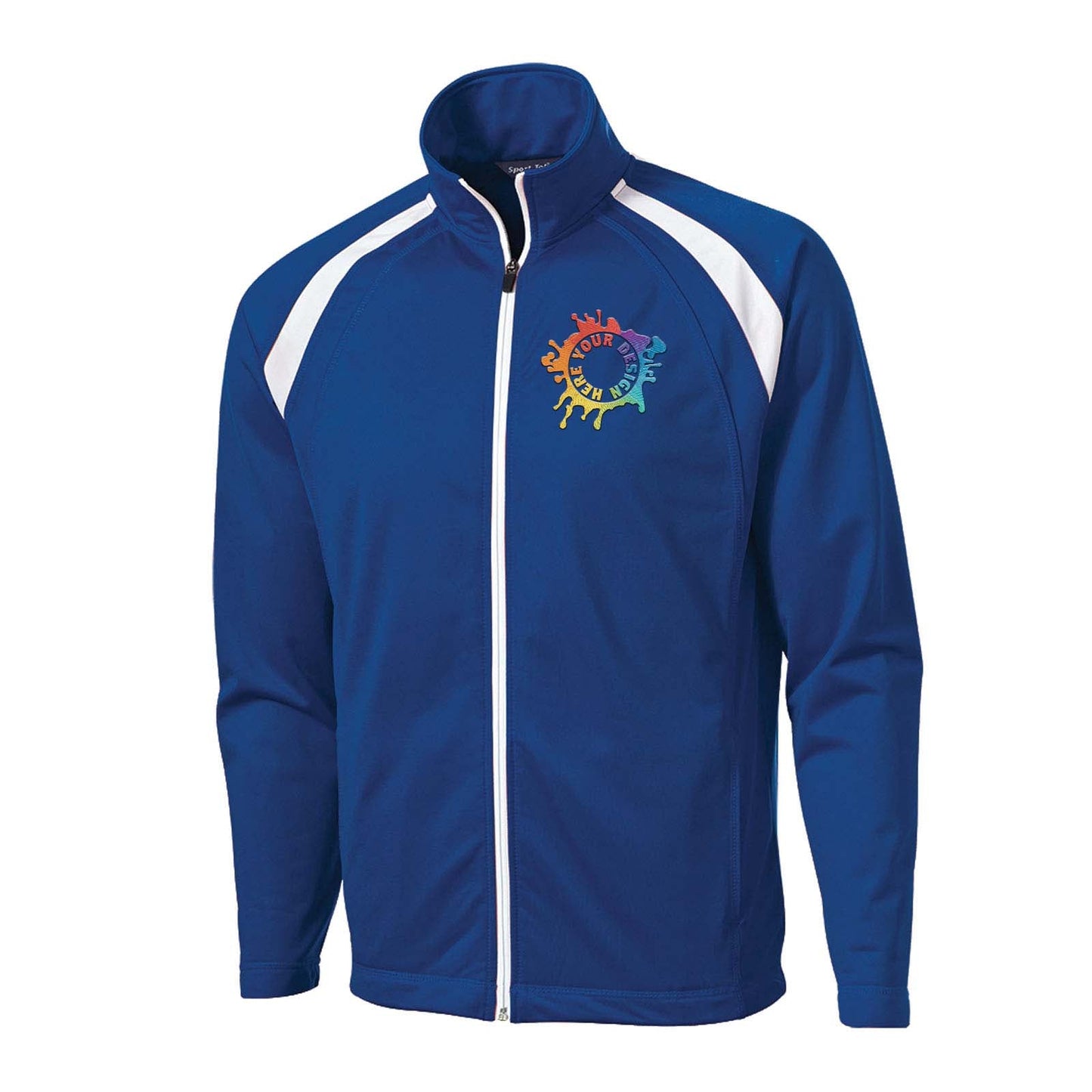 Sport-Tek® Tricot Track Jacket Embroidery - Mato & Hash