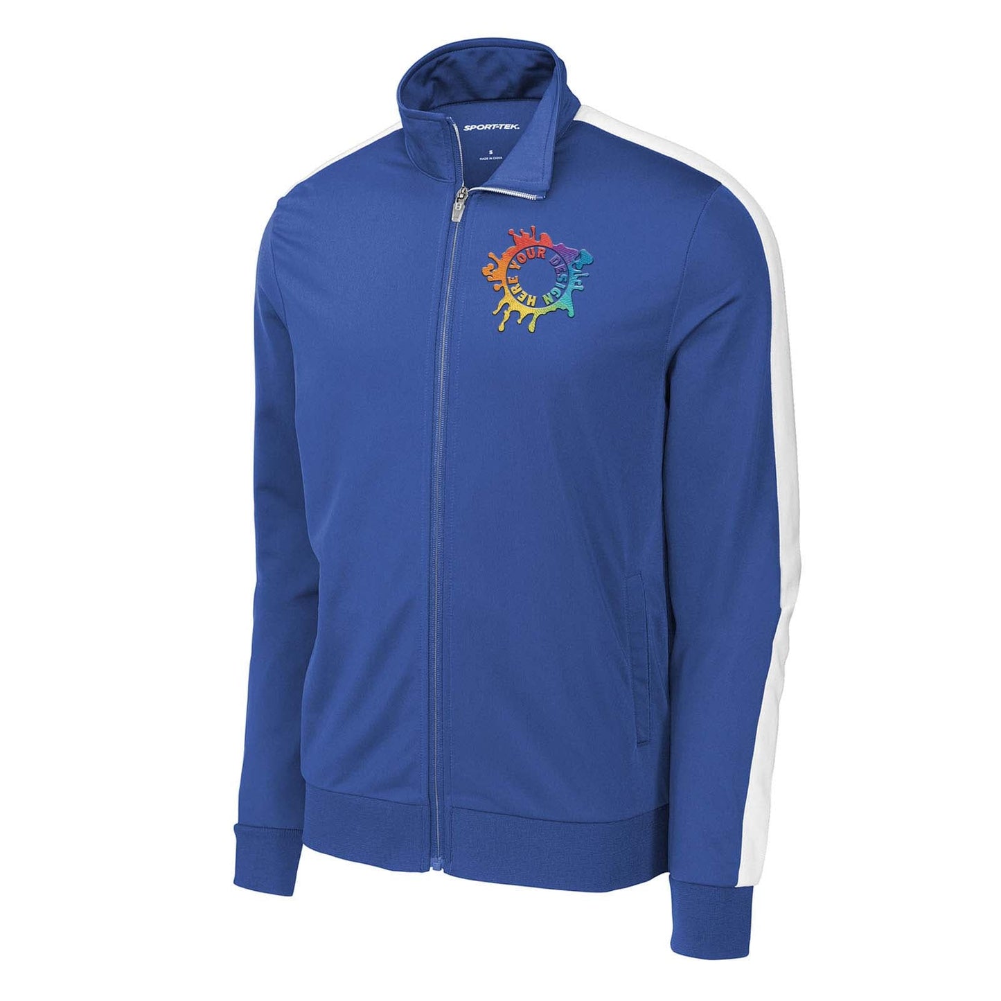 Sport-Tek ® Tricot Track Jacket Embroidery - Mato & Hash