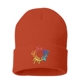 Sportsman Solid 12" Cuffed Beanie Embroidery - Mato & Hash