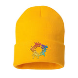 Sportsman Solid 12" Cuffed Beanie Embroidery - Mato & Hash