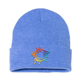 Sportsman Solid 12" Cuffed Beanie Embroidery - Mato & Hash