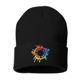 Sportsman Solid 12" Cuffed Beanie Embroidery - Mato & Hash