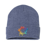 Sportsman Solid 12" Cuffed Beanie Embroidery - Mato & Hash
