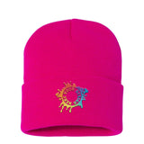 Sportsman Solid 12" Cuffed Beanie Embroidery - Mato & Hash