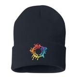 Sportsman Solid 12" Cuffed Beanie Embroidery - Mato & Hash