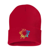 Sportsman Solid 12" Cuffed Beanie Embroidery - Mato & Hash