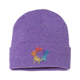 Sportsman Solid 12" Cuffed Beanie Embroidery - Mato & Hash