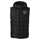 Spyder Men's Pelmo Puffer Vest Embroidery