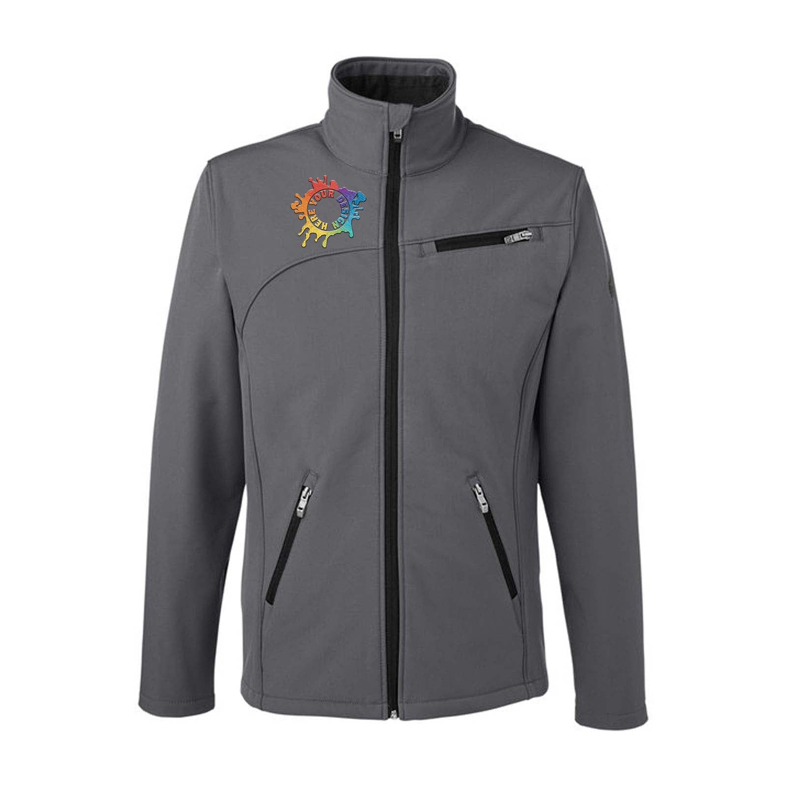 Spyder Men's Transport Soft Shell Jacket Embroidery - Mato & Hash