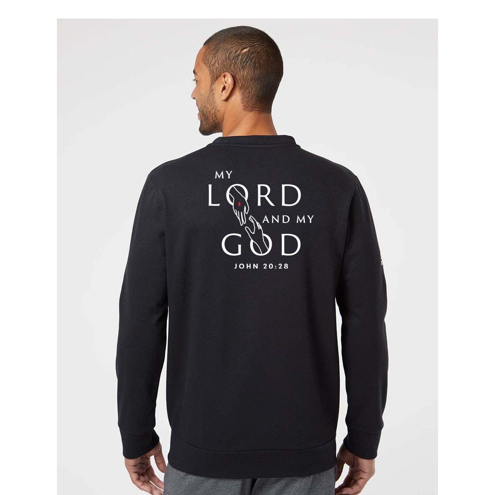St. Thomas Catholic Church Adidas - Fleece Crewneck Sweatshirt Printed - Mato & Hash